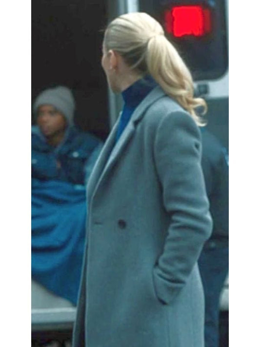 FBI Most Wanted S06 Nina Chase Blue Trench Coat