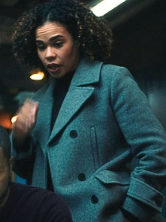 FBI Most Wanted S06 Roxy Sternberg Grey Peacoat