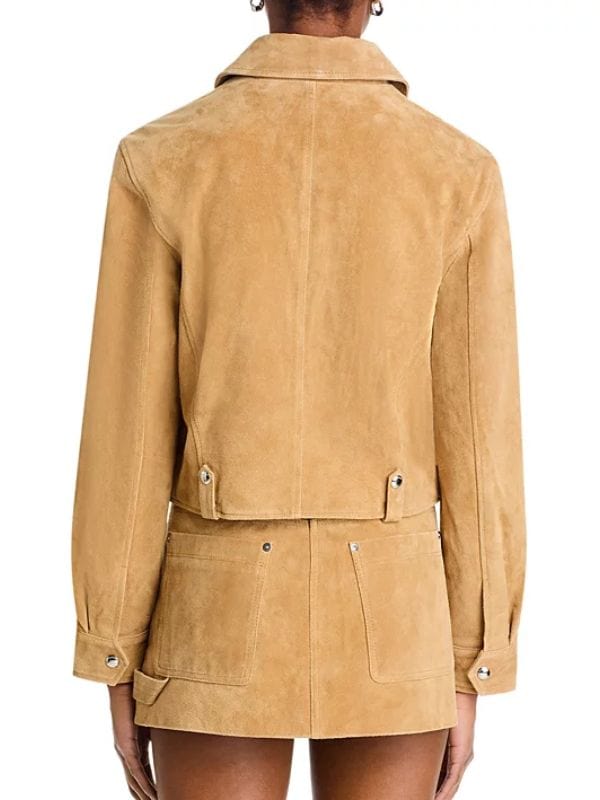 FBI Most Wanted S06 Sheryll Barnes Brown Suede Jacket