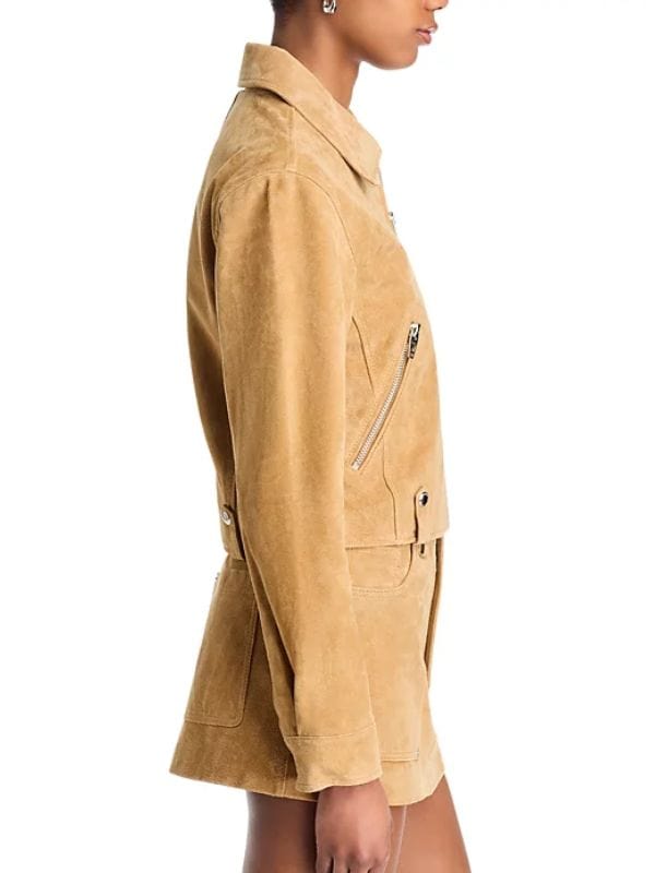 FBI Most Wanted S06 Sheryll Barnes Brown Suede Jacket