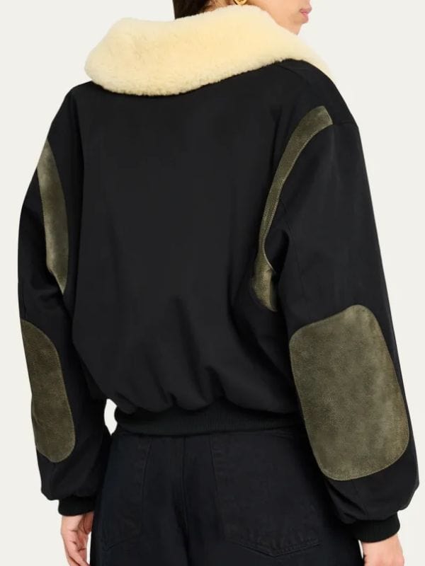 FBI S07 Missy Peregrym Black Bomber Jacket
