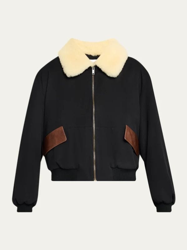 FBI S07 Missy Peregrym Black Bomber Jacket