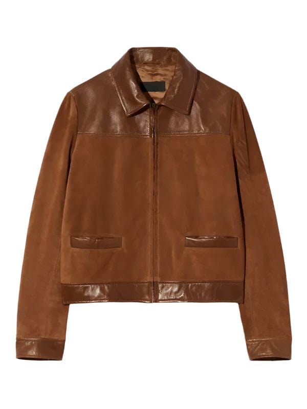FBI S07 Missy Peregrym Brown Suede Jacket