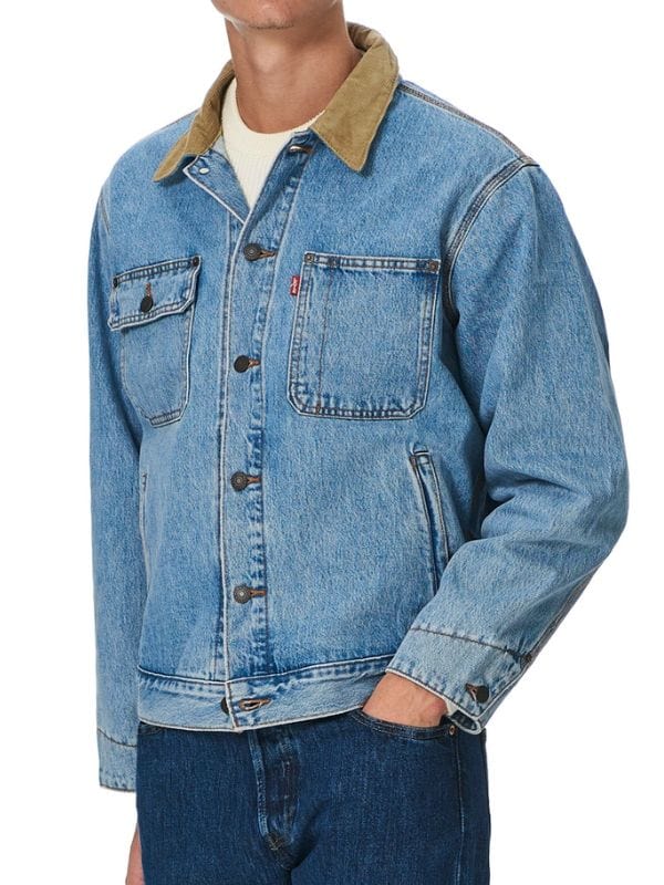 Fire Country S03 Walter Leone Denim Jacket Blue