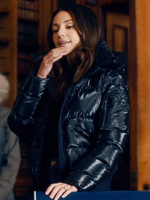 Fool Me Once Maya Stern Black Puffer Jacket