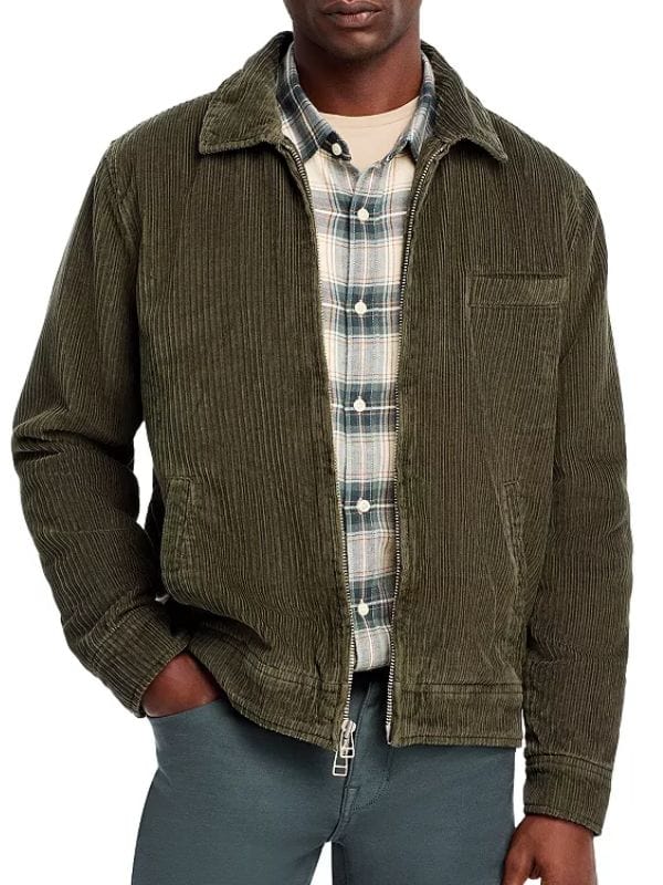 Found S02 Karan Oberoi Corduroy Jacket Green