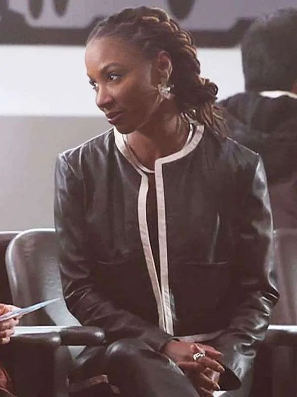 Found S02 Shanola Hampton Black Jacket