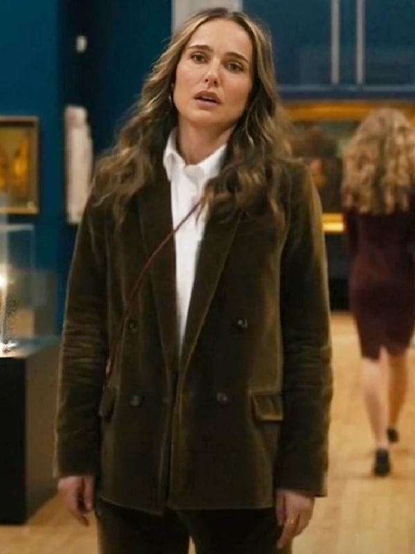 Fountain of Youth 2025 Natalie Portman Velvet Blazer