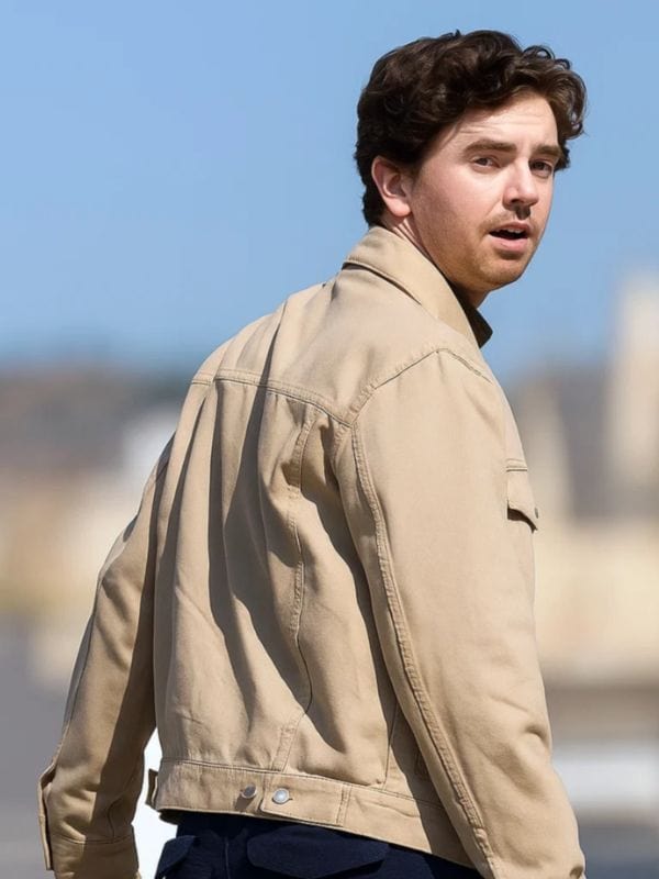 Freddie Highmore The Assassin Beige Jacket