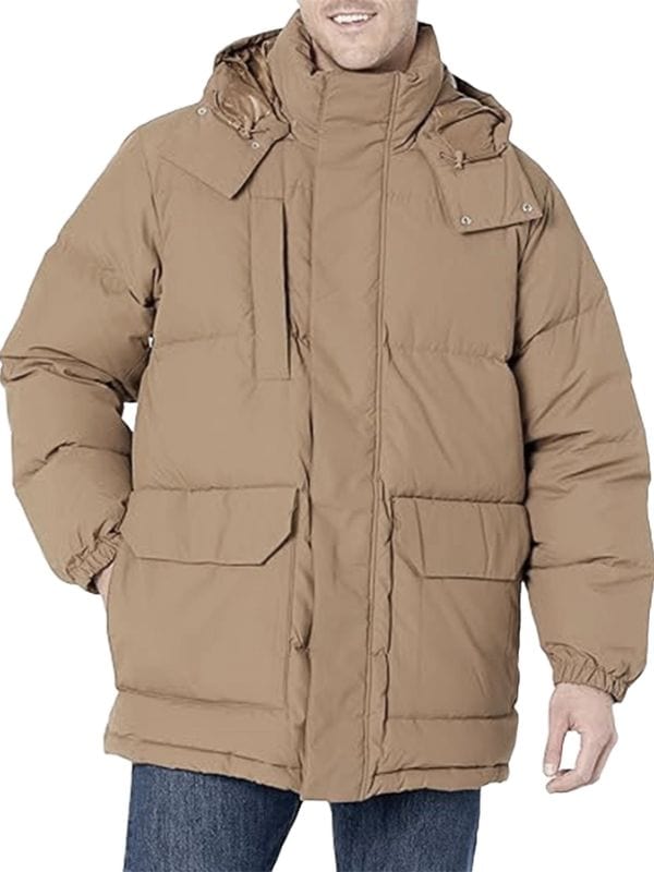 Friendship 2025 Tim Robinson Beige Puffer Jacket