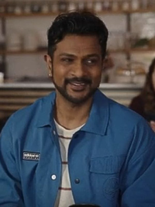 Ghost US S04 Utkarsh Ambudkar Blue Jacket