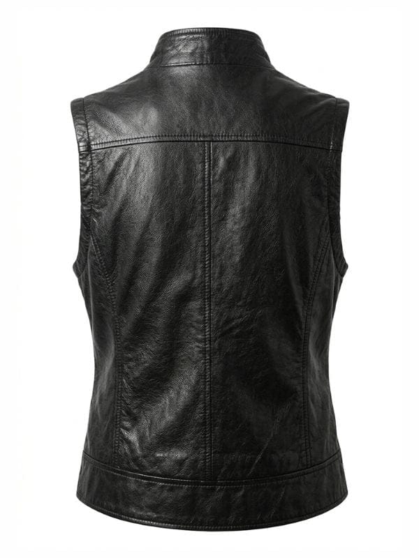 Ghost Whisperer S05 Melinda Gordon Leather Vest Black