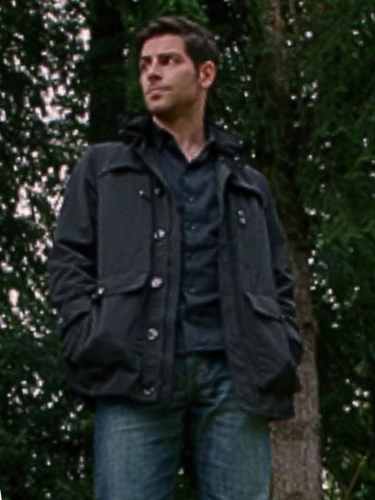 Grimm S04 David Giuntoli Black Jacket
