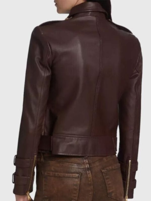 Hacks DJ Double Breasted Leather Jacket