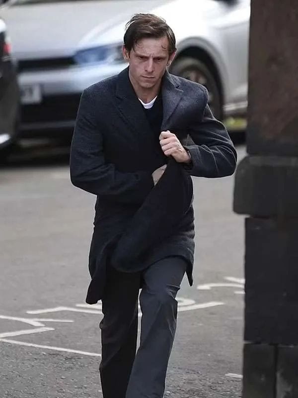 Half Man Jamie Bell Black Coat