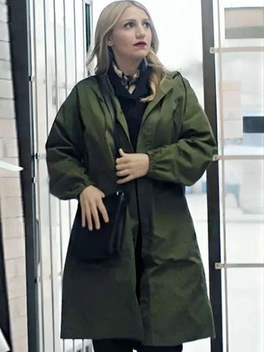 Happy Face 2025 Annaleigh Ashford Green Coat