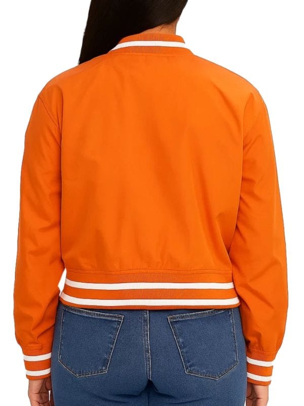 Happy Gilmore 2 Kelsey Plum Orange Jacket