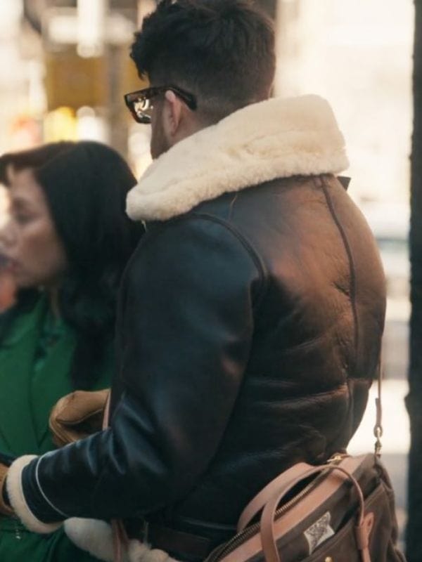 Harry Keshegian The Equalizer S04 Black Shearling Jacket