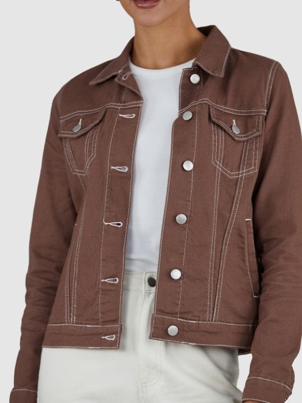 Home and Away Sophea Pennington Brown Jacket