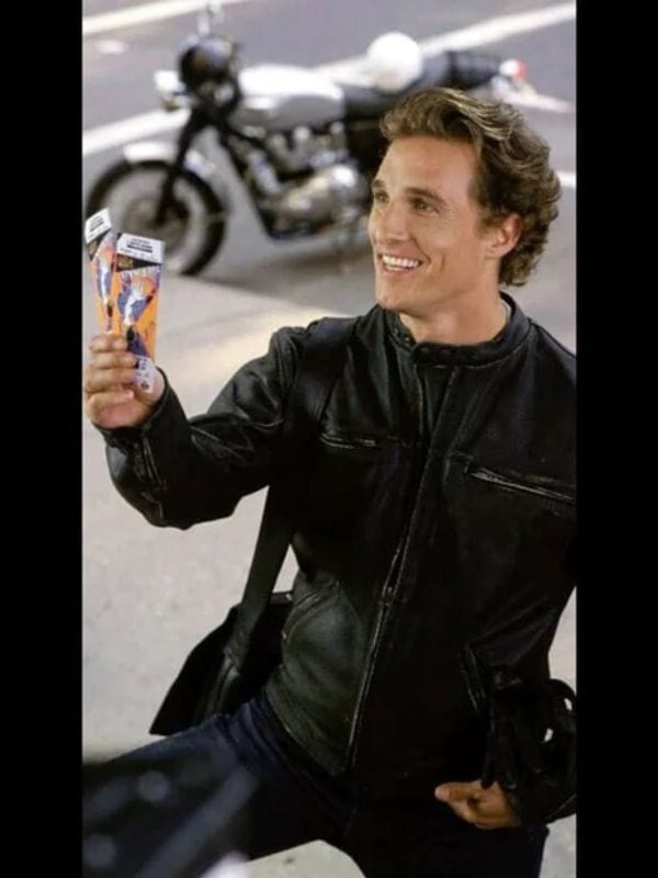 How to Lose a Guy in 10 Days Benjamin Barry Leather Jacket