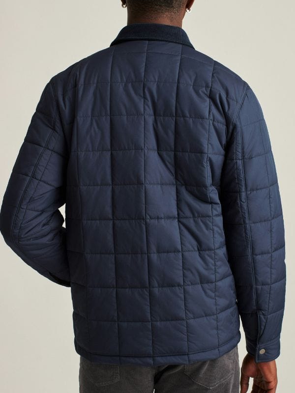 Hudson and Rex S07 Justin Kelly Blue Quilted Jacket