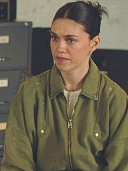 I Jack Wright S01 Sabrina Bartlett Green Jumpsuit