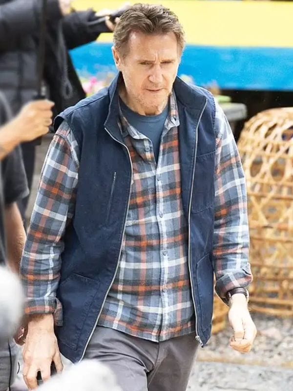 Ice Road Vengeance Liam Neeson Blue Vest - Winterwhirl