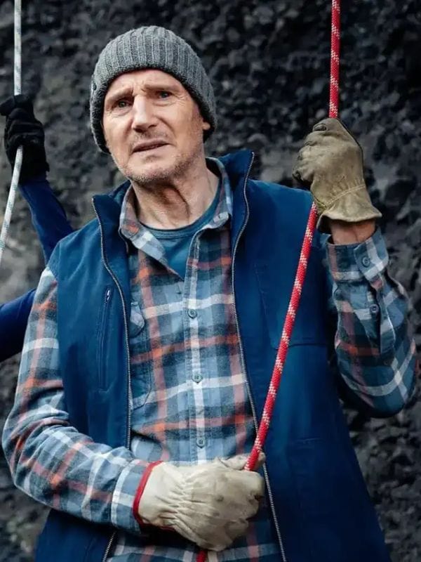 Ice Road Vengeance Liam Neeson Blue Vest - Winterwhirl
