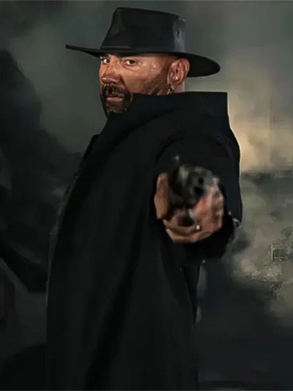 In the Lost Lands 2025 Dave Bautista Black Coat