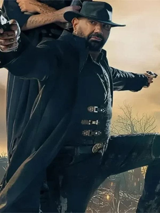 In the Lost Lands 2025 Dave Bautista Black Coat