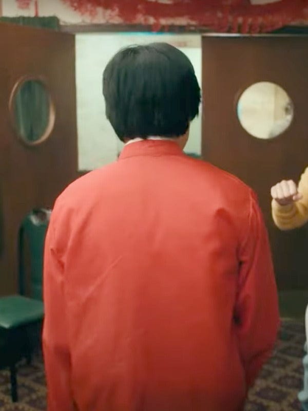 Interior Chinatown Jimmy O. Yang Orange Jacket