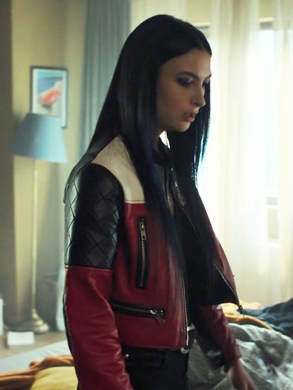 Irina Artenii Subteran S01 Cropped Leather Jacket