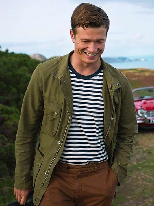 Irish Wish 2024 Ed Speleers Green Jacket