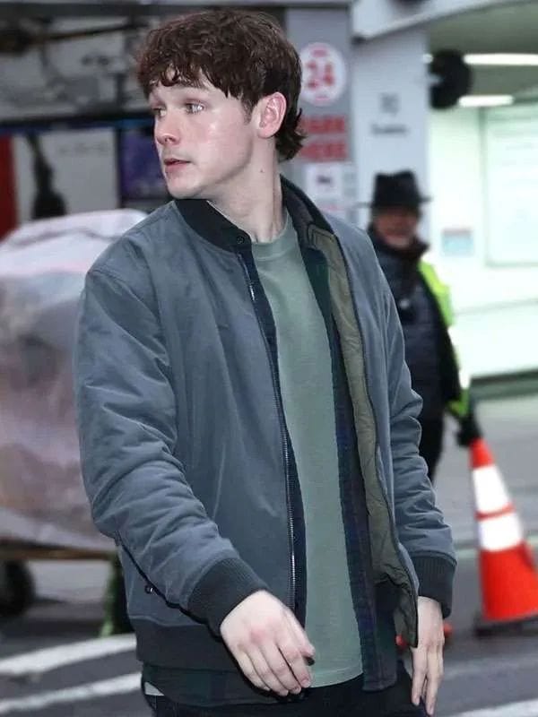 Jack Alcott Dexter Resurrection S01 Grey Bomber Jacket