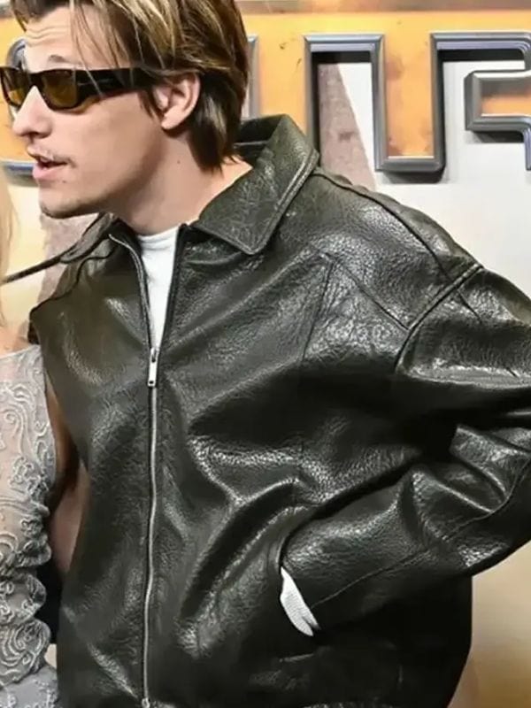 Jake Bongiovi The Electric State Leather Jacket