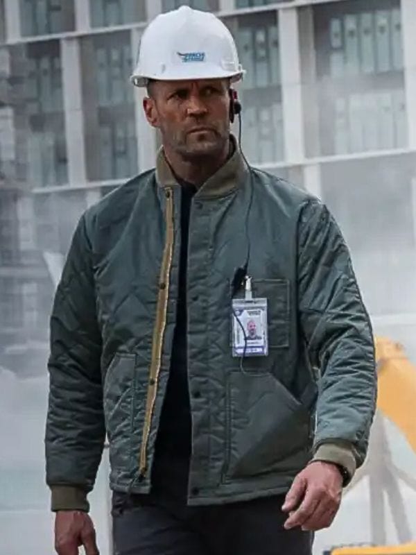 Jason Statham A Working Man 2025 Bomber Jacket