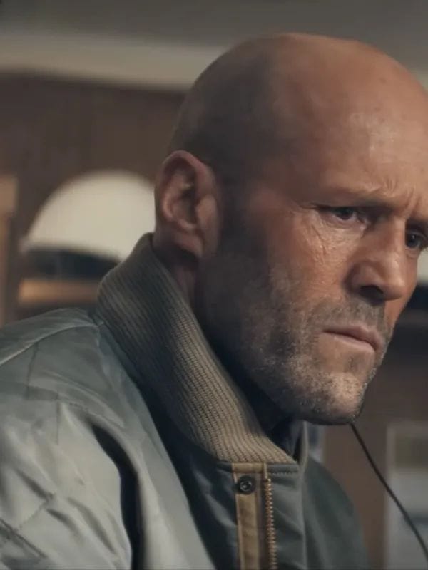 Jason Statham A Working Man 2025 Bomber Jacket