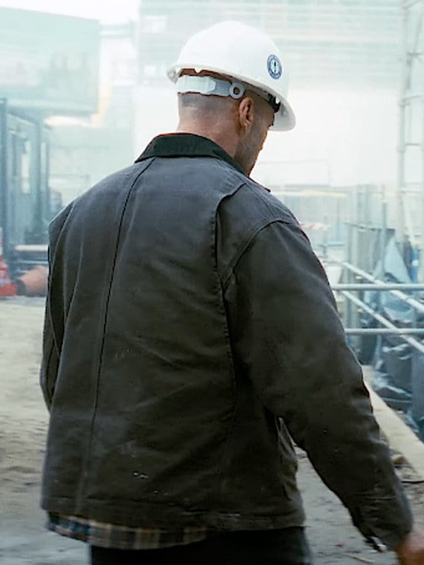 Jason Statham A Working Man 2025 Grey Jacket Jason Statham A Working Man 2025 Grey Jacket