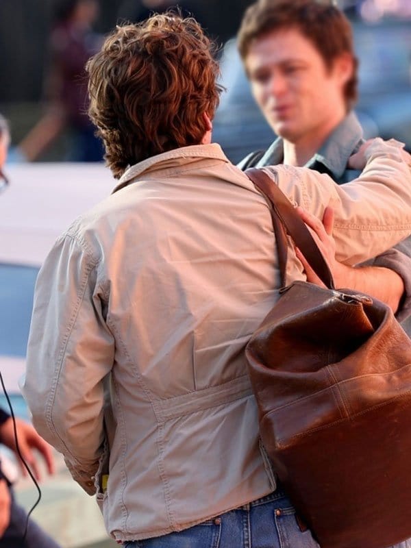Jeremy Allen White Deliver Me From Nowhere Beige Jacket