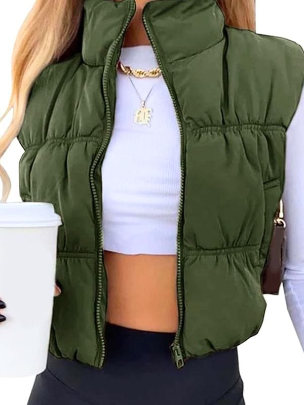 Jersey Shore Family Vacation S07 Deena Nicole Cortese Green Vest