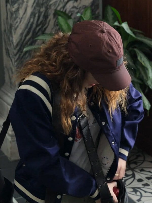 Joey King A Family Affair 2024 Varsity Jacket Joey King A Family Affair 2024 Varsity Jacket