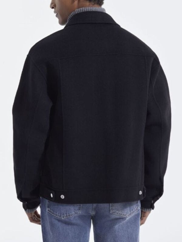 Jordan Baker All American S06 Black Wool Jacket