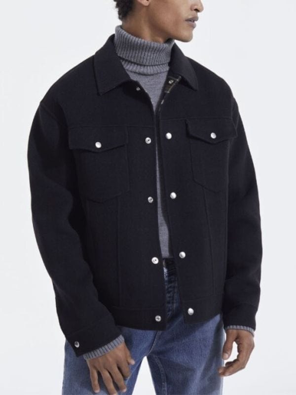 Jordan Baker All American S06 Black Wool Jacket