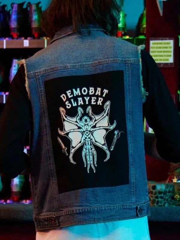 Joseph Quinn Stranger Things Demobat Slayer Vest Blue