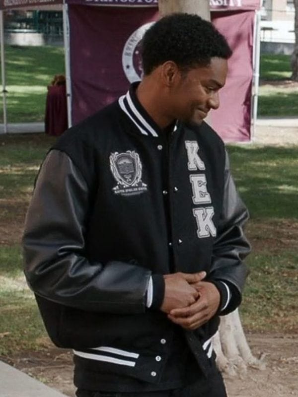 JR All American Homecoming S02 Black Varsity Jacket