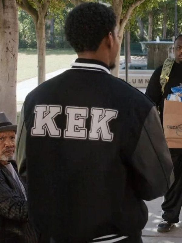 JR All American Homecoming S02 Black Varsity Jacket