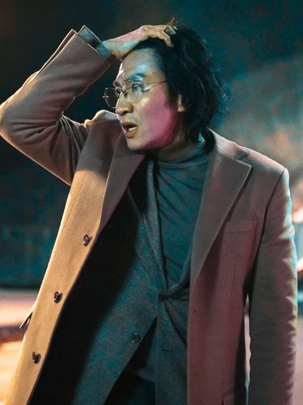 Karma S01 Lee Kwang-Soo Brown Coat