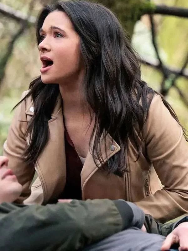 Katie Stevens Providence Falls S01 Leather Jacket