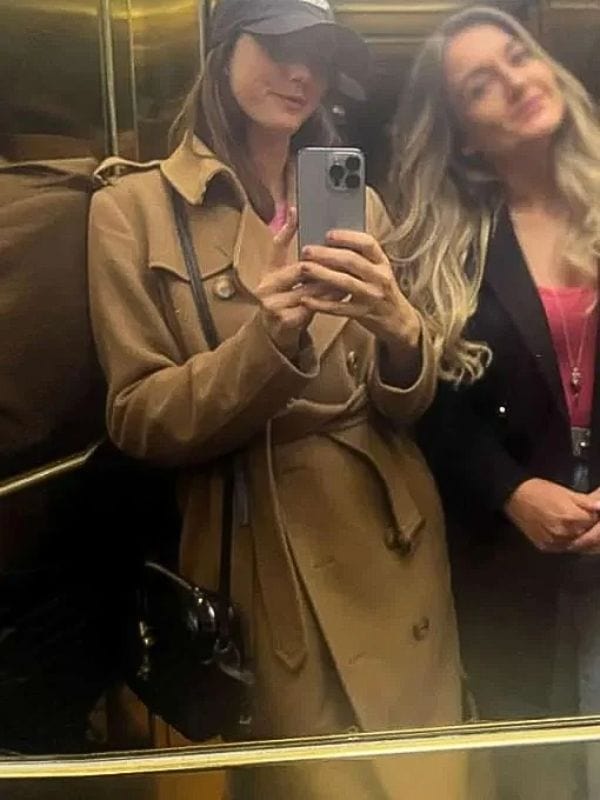 Kaya Scodelario The Gentlemen Brown Trench Coat Kaya Scodelario The Gentlemen Brown Trench Coat