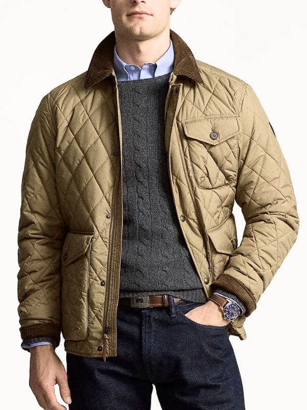 Kevin Costner’s The West S01 Kevin Costner Quilted Jacket